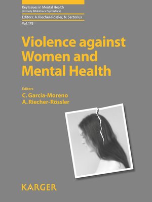 cover image of Violence against Women and Mental Health